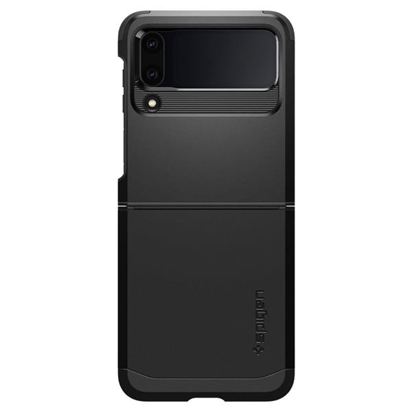 Spigen - Spigen Galaxy Z Flip 4 Skal Tough Armor - Svart