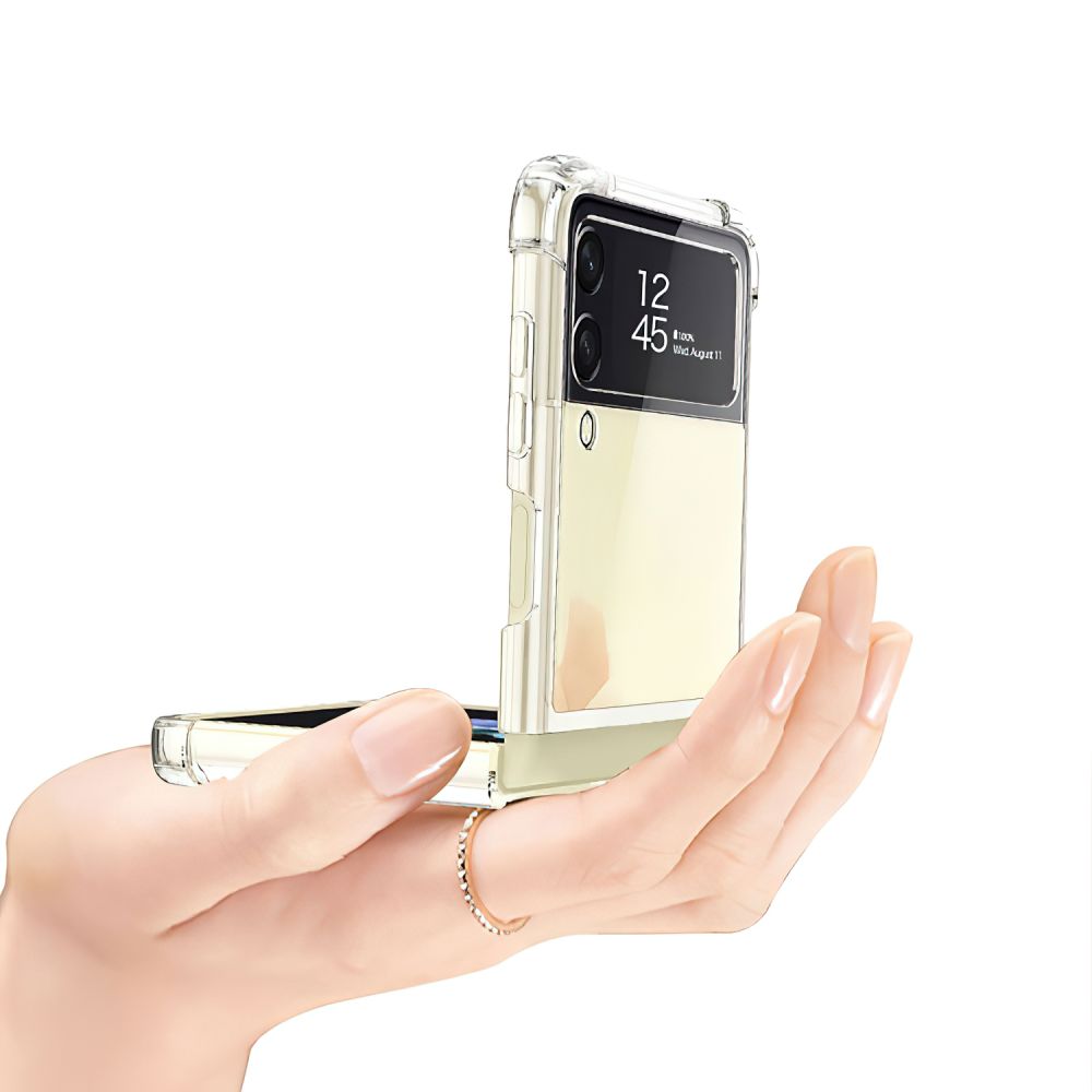 Tech-Protect - Galaxy Z Flip 4 Skal Flexair Pro - Transparent