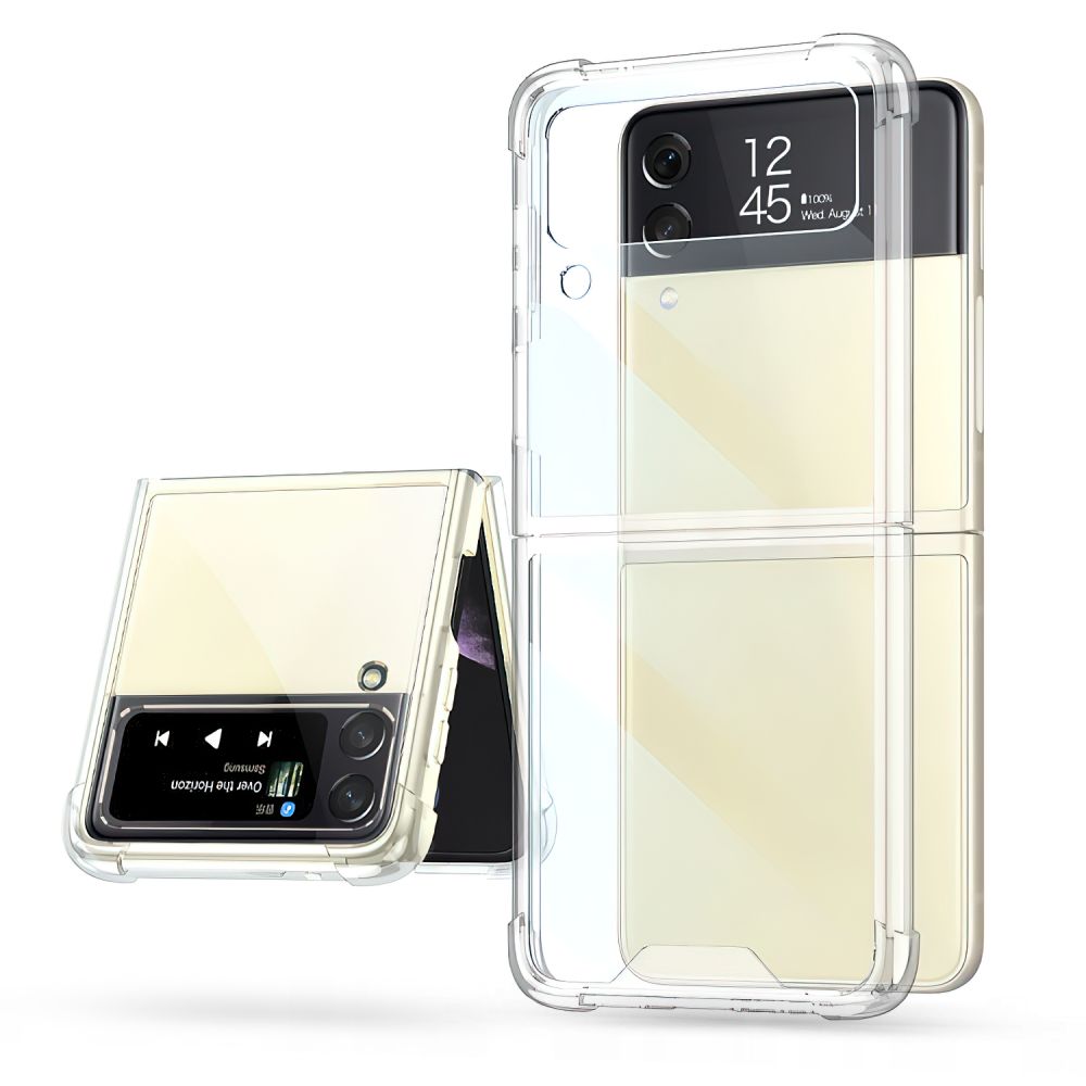 Tech-Protect - Galaxy Z Flip 4 Skal Flexair Pro - Transparent