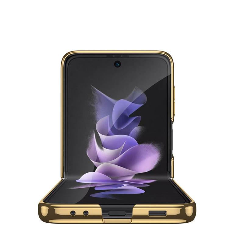 Tech-Protect - Galaxy Z Flip 4 Skal Mood Ring - Rosa/Guld