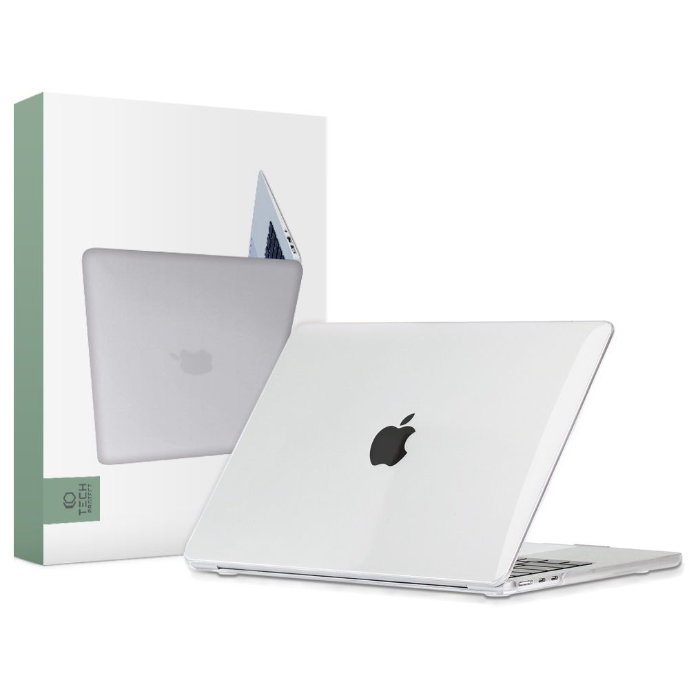 Tech-Protect - Macbook Air 13 2022 Skal Smartshell - Crystal Clear