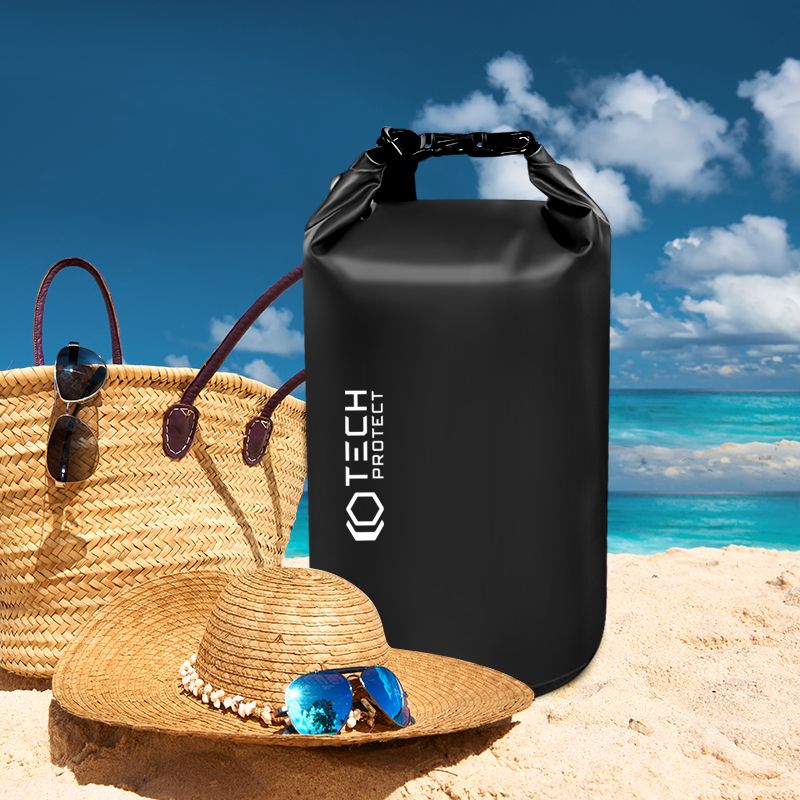 Spigen - Universal Vattentät Väska 20L - Svart