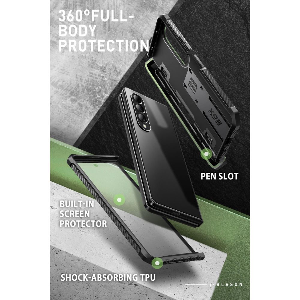 SupCase - SupCase Galaxy Z Fold 4 Skal Armorbox - Guldan
