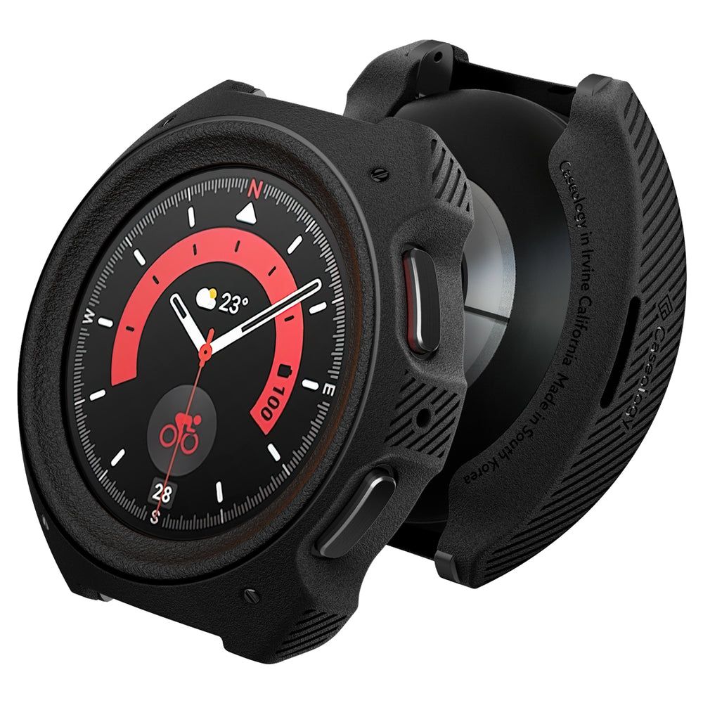 Spigen - Spigen Galaxy Watch 5 Pro (45mm) Skal Caseology Vault - Matte Svart