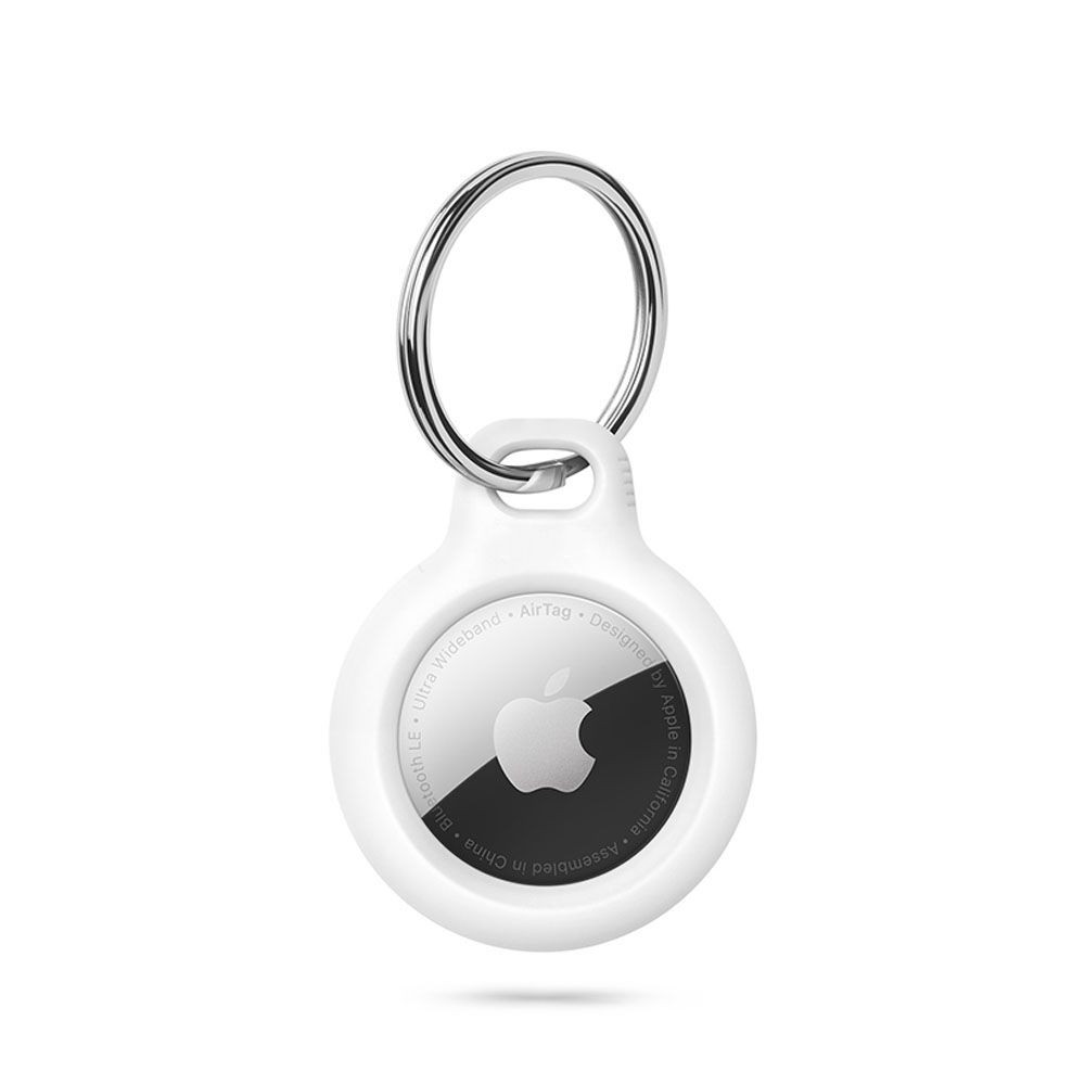 Tech-Protect - Apple Airtag Skal Rough - Vit