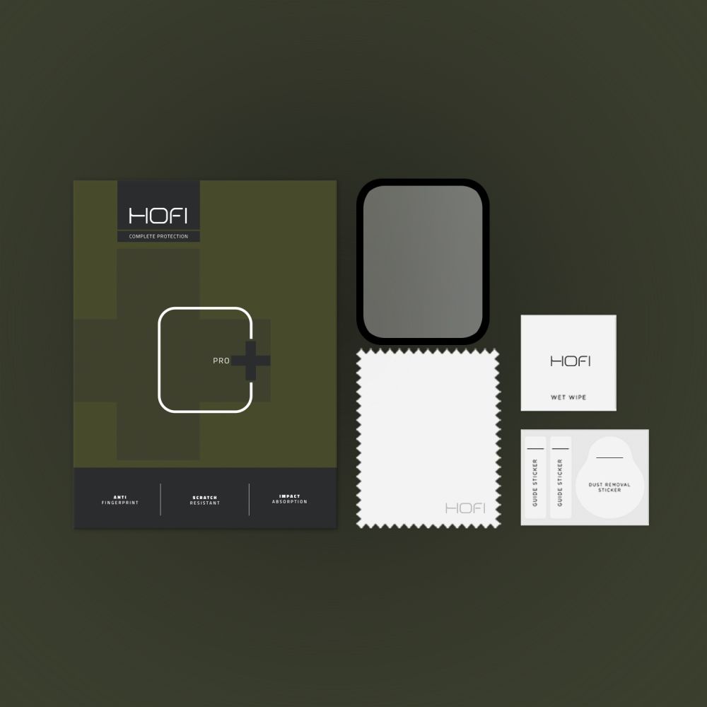 Hofi - Hofi Realme Watch 3 Skärmskydd Hybrid Pro+ - Svart