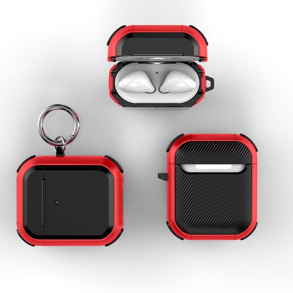 Tech-Protect - Tech-Protect Apple Airpods Skal Rough - Svart