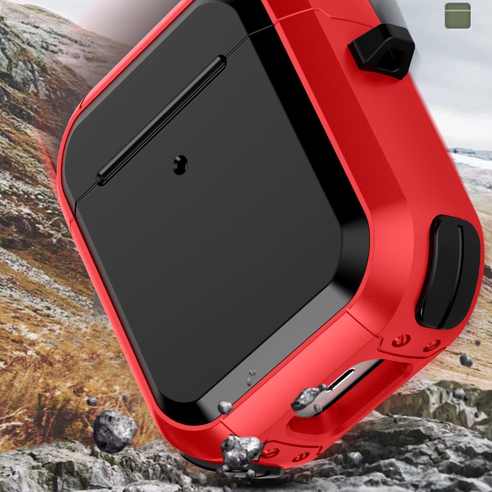 Tech-Protect - Tech-Protect Apple Airpods Skal Rough - Svart