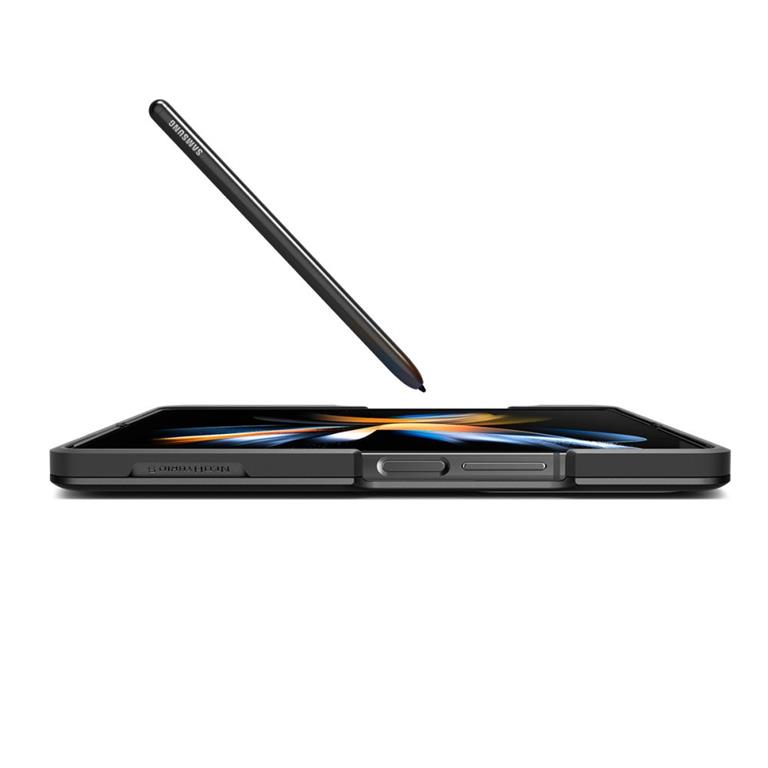 Spigen - Spigen Galaxy Z Fold 4 Skal Neo Hybrid S Pen - Svart