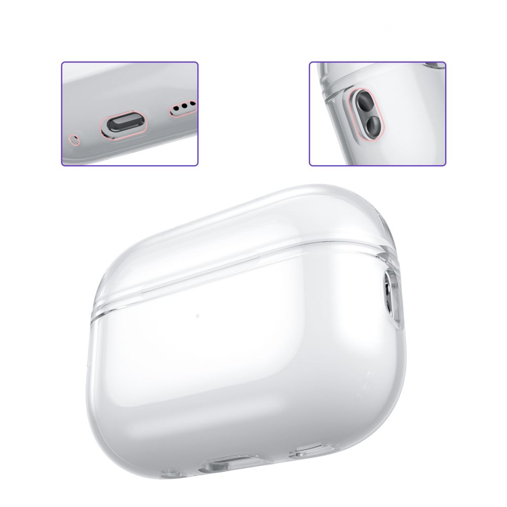 Tech-Protect - Tech-Protect Airpods Pro 1/2 Skal Flexair - Clear