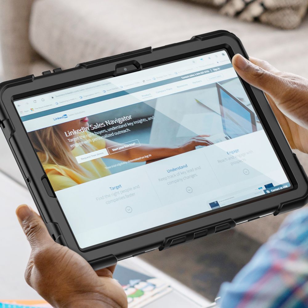 Tech-Protect - Tech-Protect Galaxy Tab S7 Plus/S8 Plus/S7 FE Skal - Svart