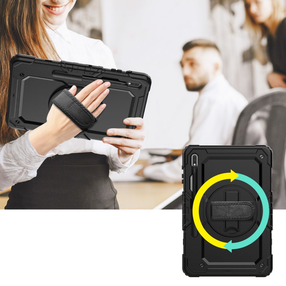 Tech-Protect - Tech-Protect Galaxy Tab S7 Plus/S8 Plus/S7 FE Skal - Svart