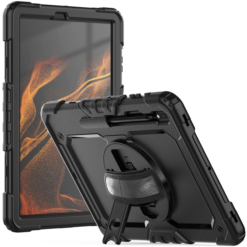 Tech-Protect - Tech-Protect Galaxy Tab S7 Plus/S8 Plus/S7 FE Skal - Svart