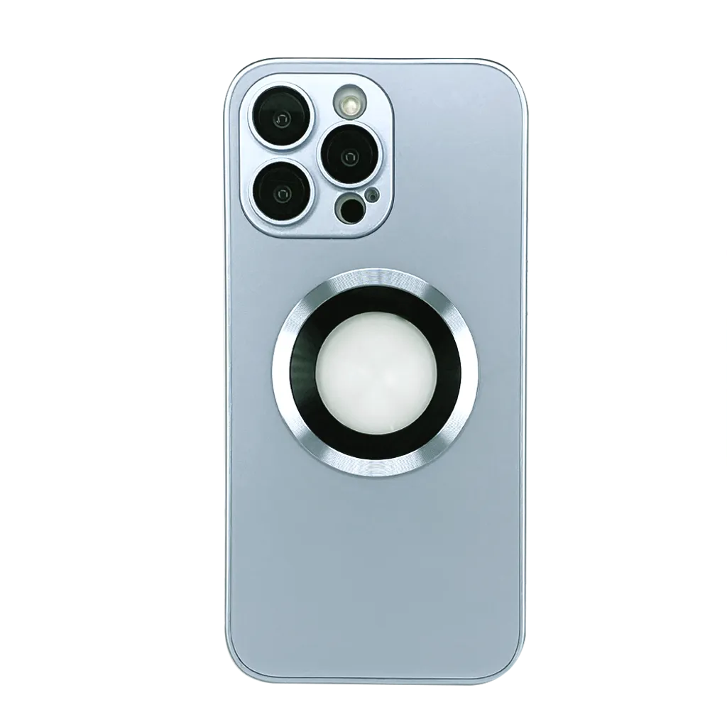 Alternativ bild 1 för SiGN Magnetiskt Skal iPhone 15 Pro Max med linsskydd och logo view - Blå
