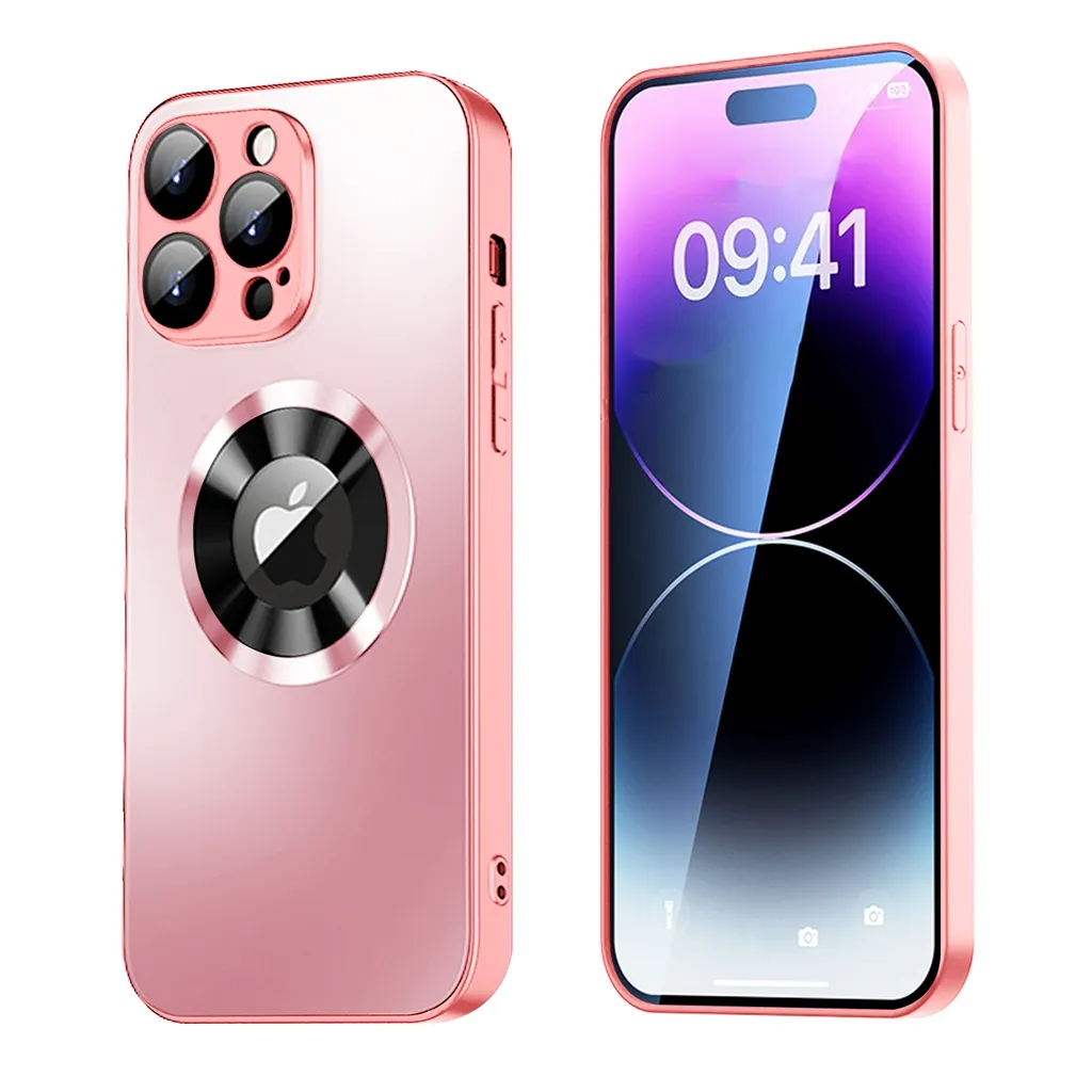 Produktfoto för SiGN iPhone 15 Pro Max skal med linsskydd - Rosa