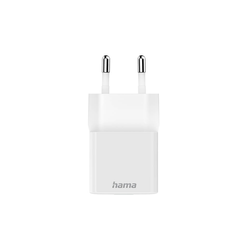 Hama - HAMA Laddare 220V USB-C PD/Qualcomm 20W - Vit