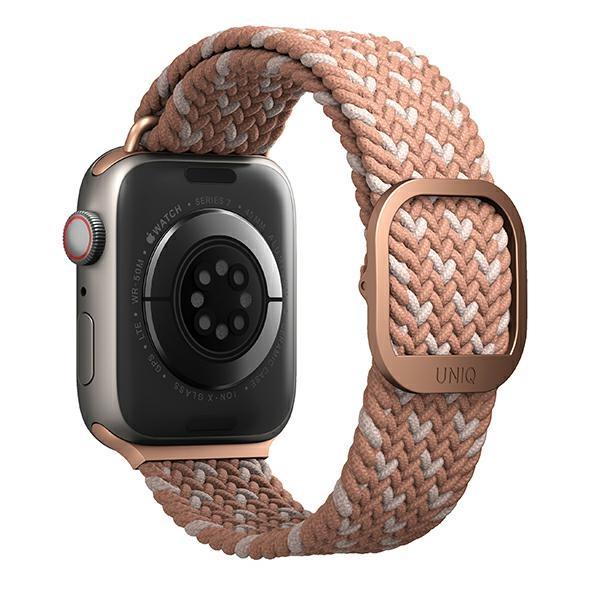 UNIQ - UNIQ Aspen Braided Strap Apple Watch 40/38/41mm - Rosa