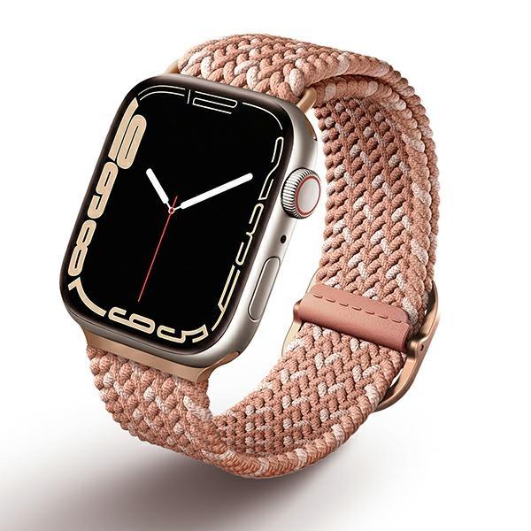 UNIQ - UNIQ Aspen Braided Strap Apple Watch 40/38/41mm - Rosa