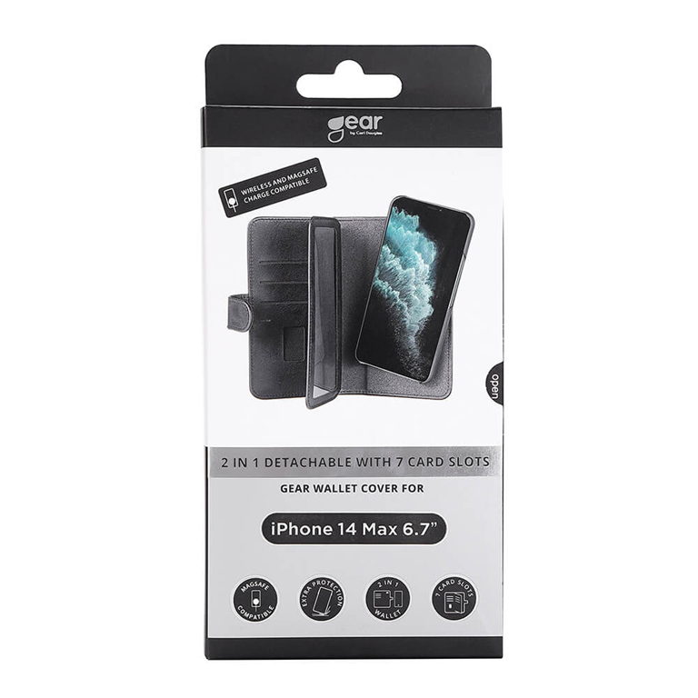 GEAR - GEAR iPhone 14 Plus mobilfodral MagSeries - Svart