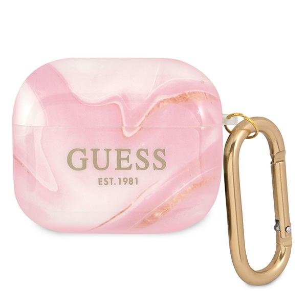 Guess Guess Skal Marble Collection Airpods 3 - Rosa 