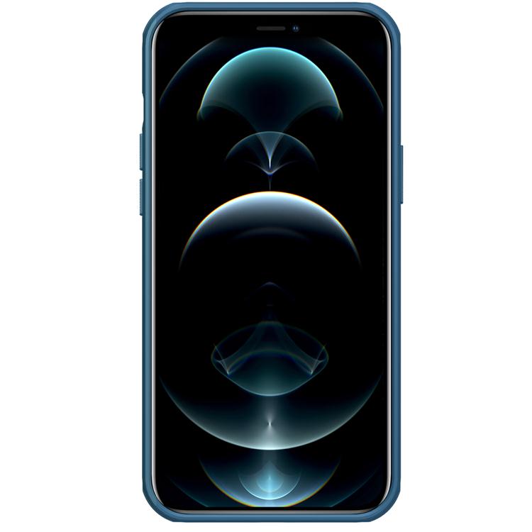 Nillkin - Nillkin Super Frosted Shield Pro durable Skal iPhone 13 Pro - Blå