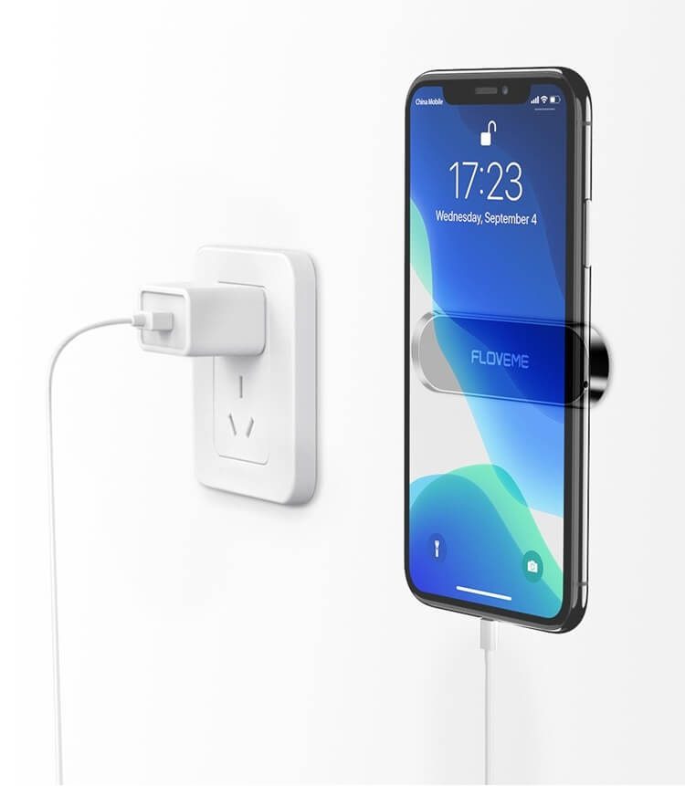 Floveme - Floveme Universal Magnetisk Mobilhållare - Svart