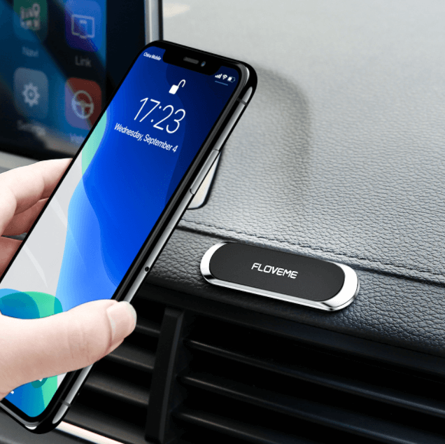 Floveme - Floveme Universal Magnetisk Mobilhållare - Svart