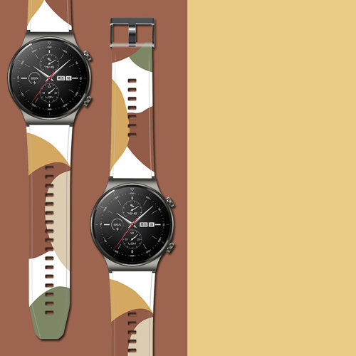 Ruhtel - Moro Strap Armband kompatibelt med Huawei Watch GT 2 Pro