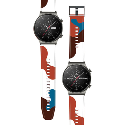 Ruhtel - Moro Strap Armband kompatibelt med Huawei Watch GT 2 Pro
