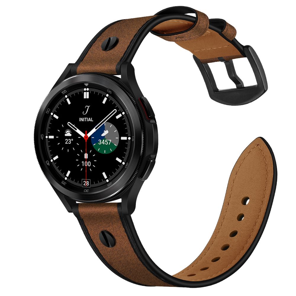 Tech-Protect - Screwband Galaxy Watch 4/5/5 Pro 40/42/44/45/46 mm - Brun