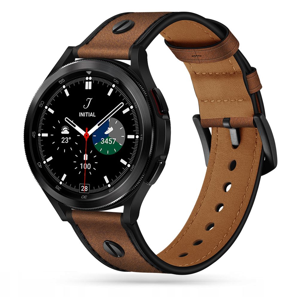Tech-Protect - Screwband Galaxy Watch 4/5/5 Pro 40/42/44/45/46 mm - Brun