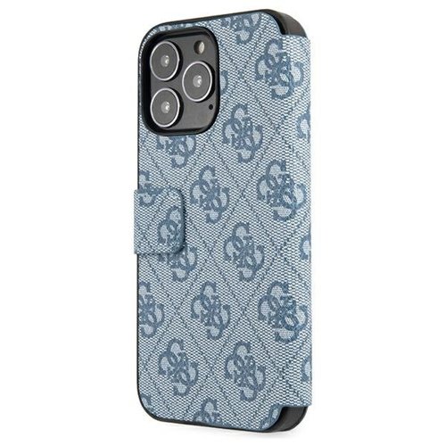 Guess - Guess 4G Big Metal Logo Fodral iPhone 13 Pro / 13 - Blå
