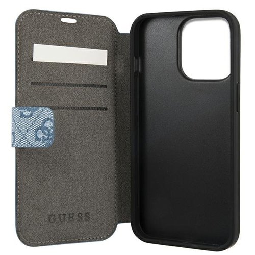 Guess - Guess 4G Big Metal Logo Fodral iPhone 13 Pro / 13 - Blå