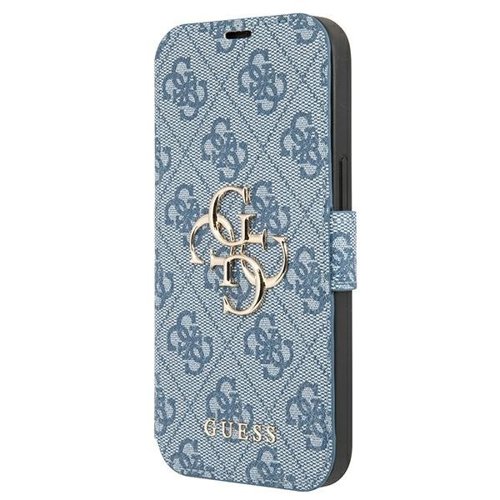 Guess - Guess 4G Big Metal Logo Fodral iPhone 13 Pro / 13 - Blå