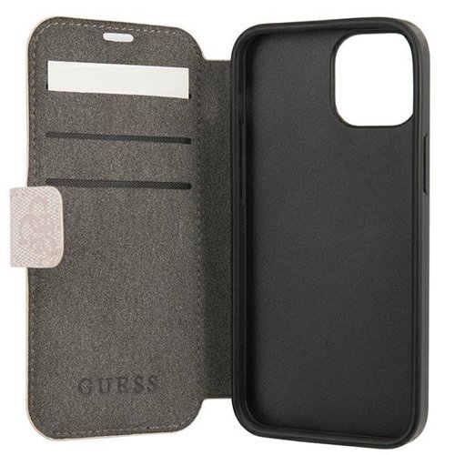 UTGÅTT - Guess 4G Stripe Fodral iPhone 13 - Rosa