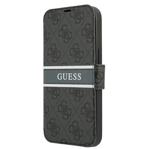 Guess Guess 4G Stripe Fodral iPhone 13 Pro / 13 - Grå 