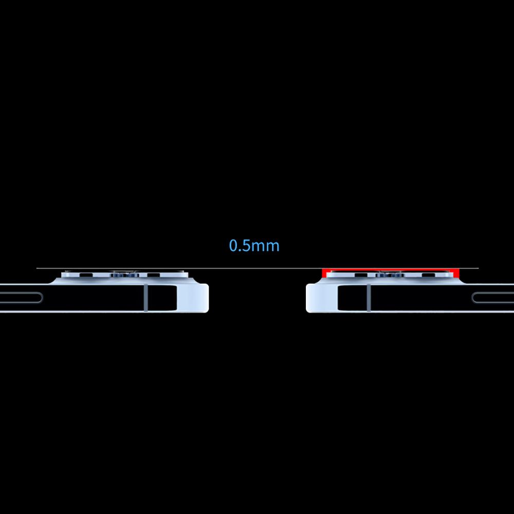 Hofi - Hofi Linsskydd Härdat Glas iPhone 13 Pro / 13 Pro Max - Guld