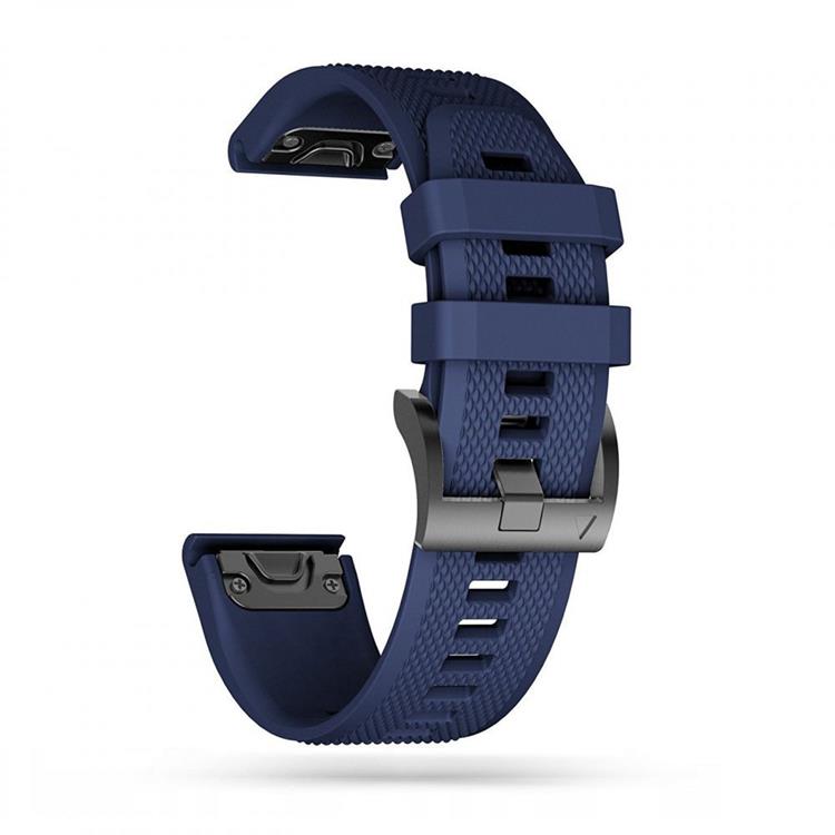 Tech-Protect - Tech-Protect Smooth Garmin Fenix Band 5/6/6 Pro - Navy Blå