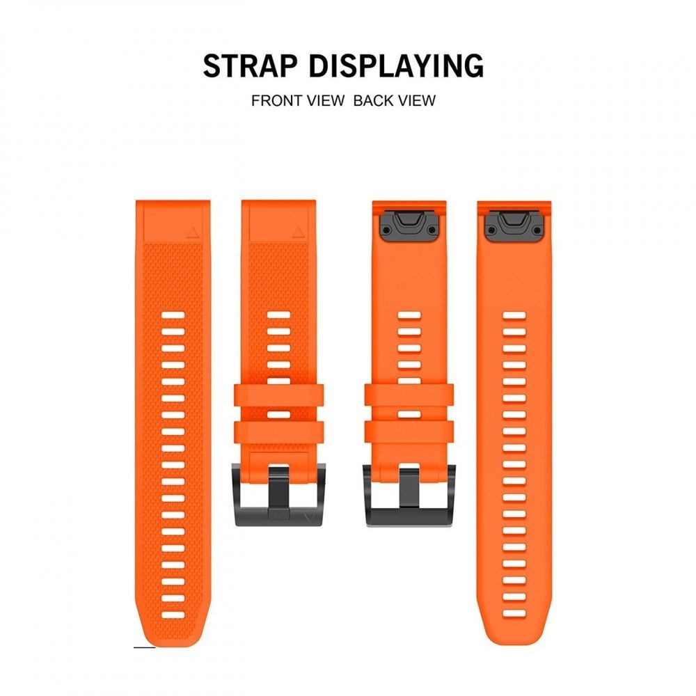 Tech-Protect - Tech-Protect Smooth Garmin Fenix Band 5/6/6 Pro - Orange