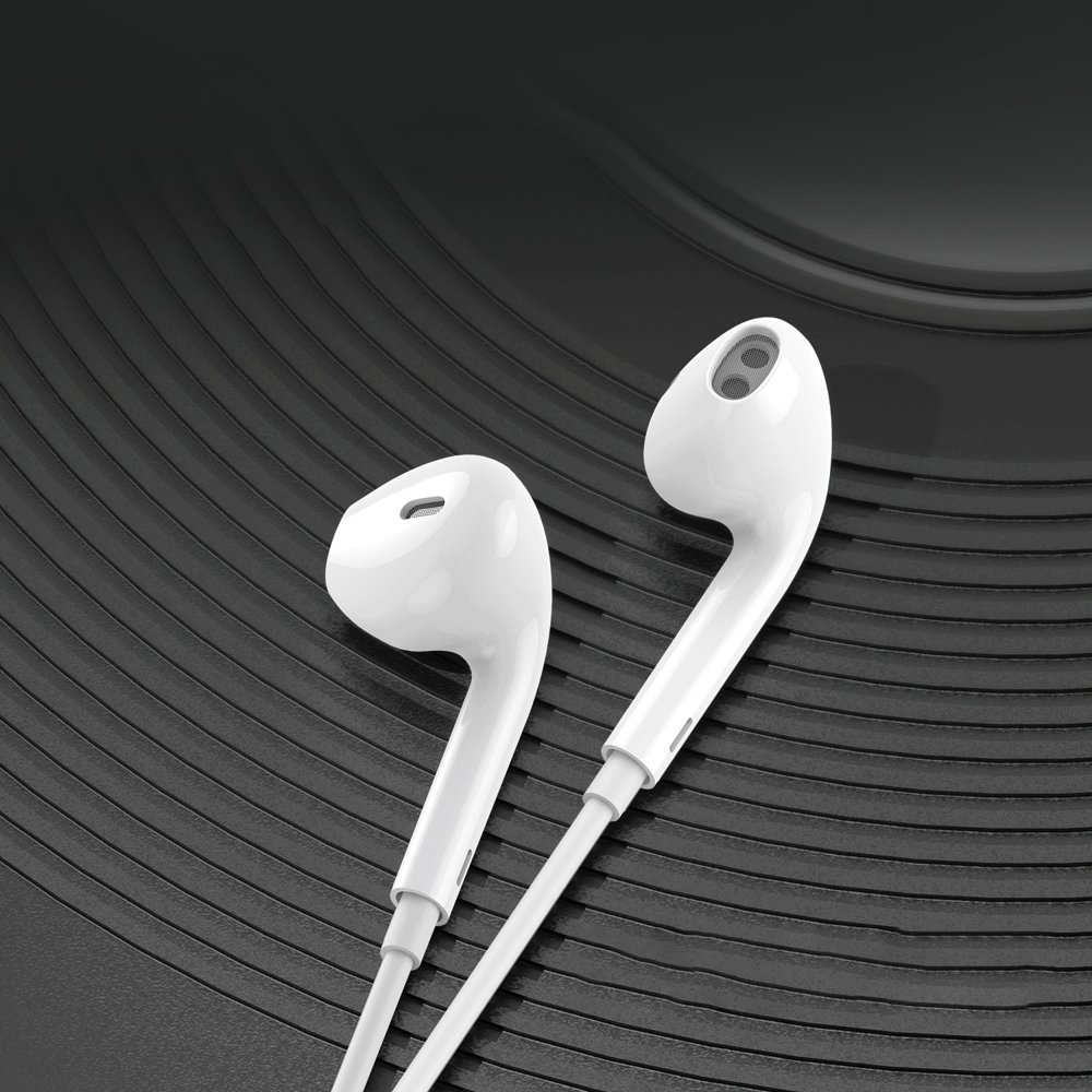 WK Design
WK Design Wired Hörlur Lightning - Vit
