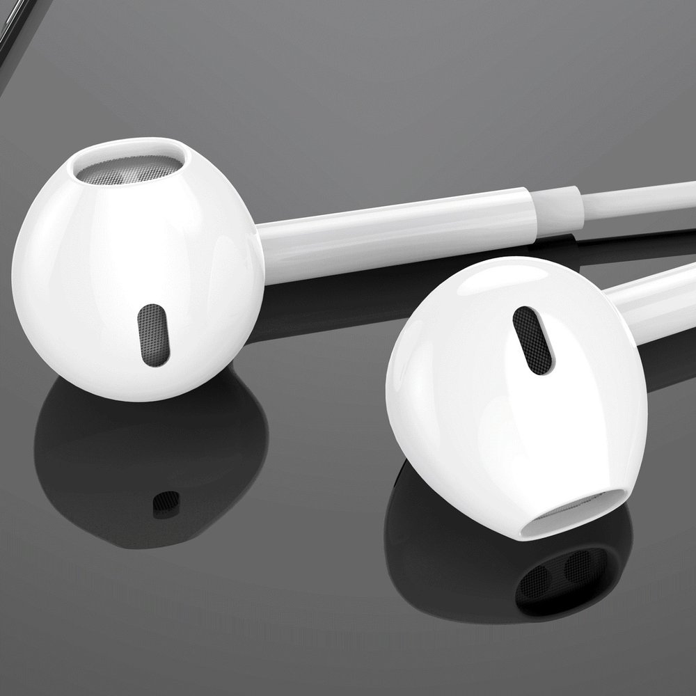 WK Design
WK Design Wired Hörlur Lightning - Vit