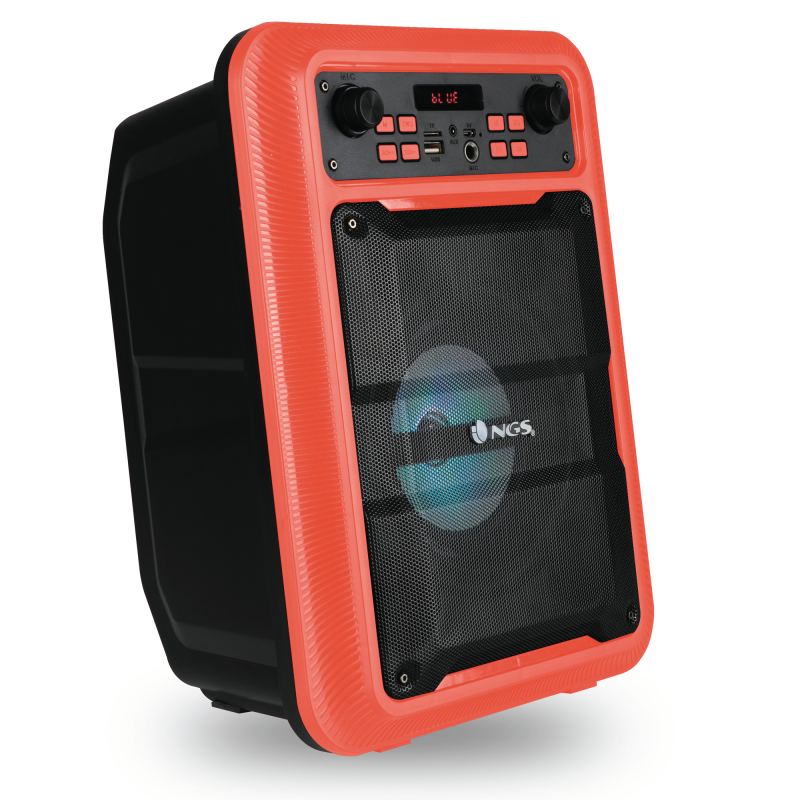 NGS - NGS Högtalare Rollerlingo 20w Portabel Bt Tws Mik - Röd