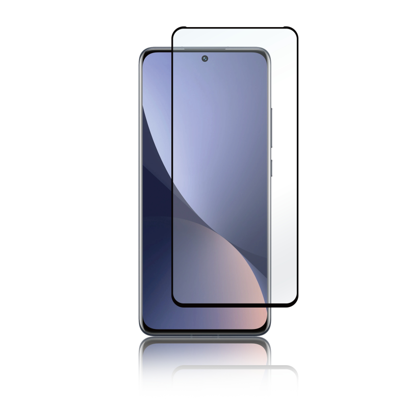 Panzer - Panzer Xiaomi 12 Lite Härdat Glas Full-Fit - Svart