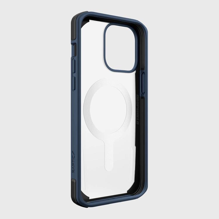 Raptic - Raptic iPhone 14 Pro Skal Magsafe Secure Armored - Blå