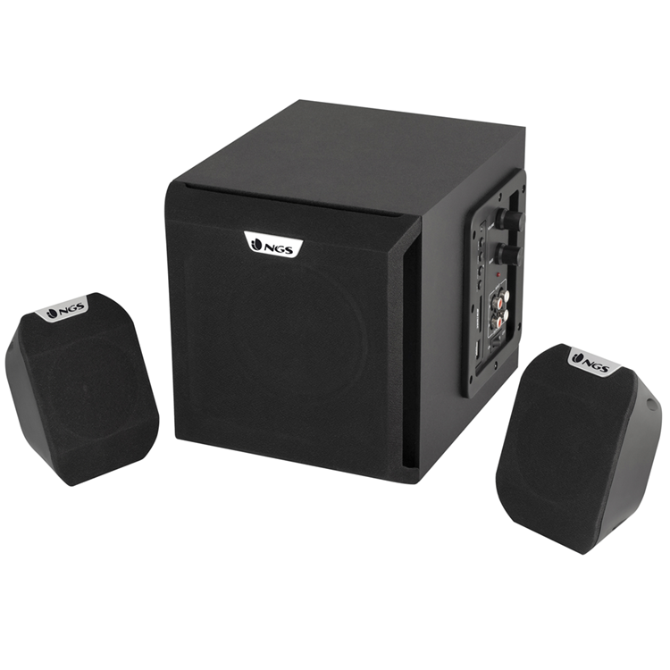 NGS - NGS Cosmos PC Jack Högtalare 2.1 72W SD USB 3.5