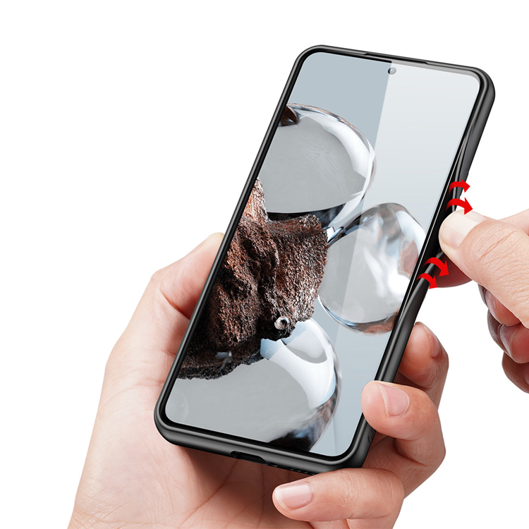 UTGÅTT - Dux Ducis Xiaomi 12T/12T Pro Skal Fino Silicone - Grå