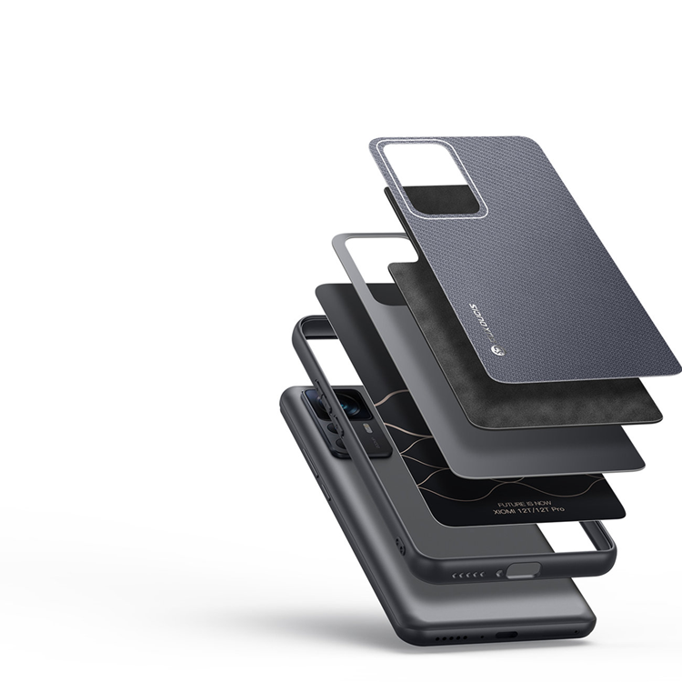 UTGÅTT - Dux Ducis Xiaomi 12T/12T Pro Skal Fino Silicone - Grå
