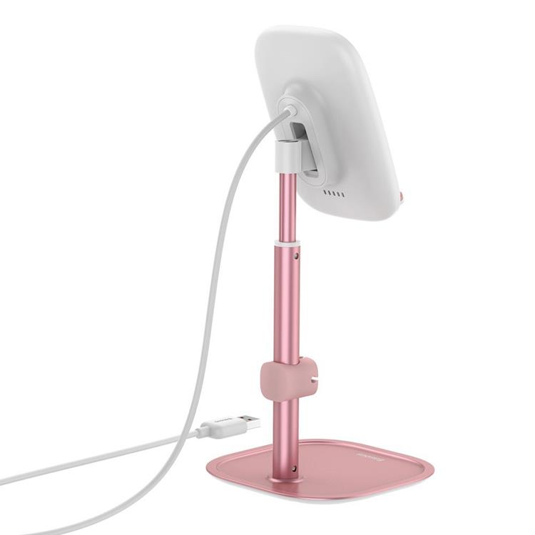 BASEUS
Baseus Trådlös Laddare Telefonhållare USB Kable 15 W - Rosa