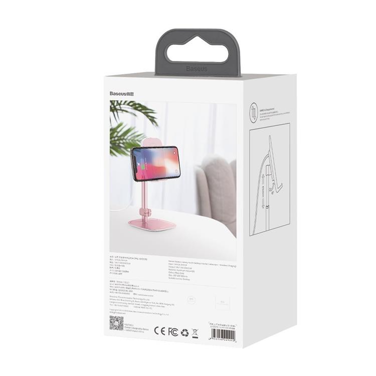 BASEUS
Baseus Trådlös Laddare Telefonhållare USB Kable 15 W - Rosa