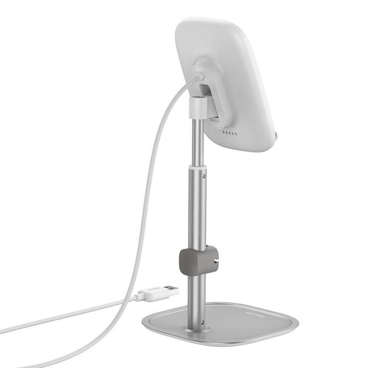 UTGÅTT
Baseus Trådlös Laddare Telefonhållare-USB Kable 15 W - Silver